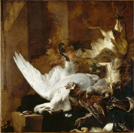 Jan Baptist Weenix Still Life with a Dead Swan